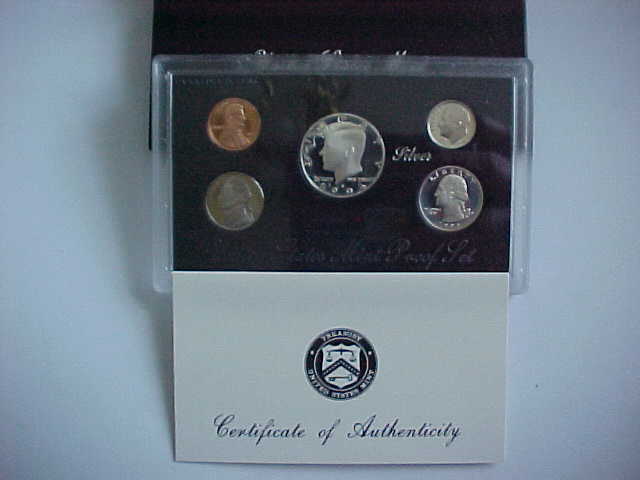 US Mint Silver proof Set 1994 with COA 